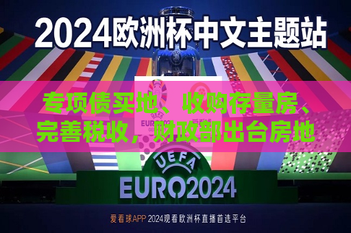 专项债买地、收购存量房、完善税收，财政部出台房地产平稳发展举措  第1张