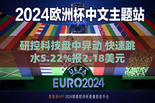研控科技盘中异动 快速跳水5.22%报2.18美元
