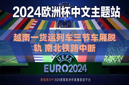 越南一货运列车三节车厢脱轨 南北铁路中断  第1张