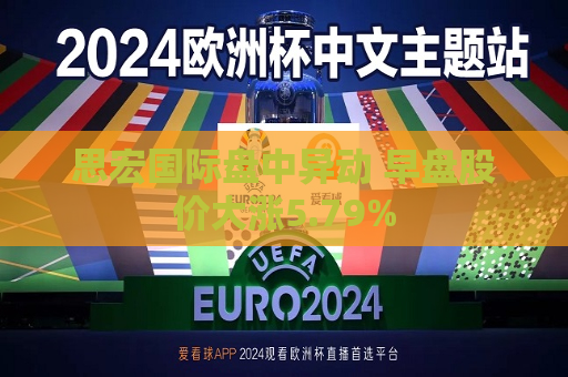 思宏国际盘中异动 早盘股价大涨5.79%