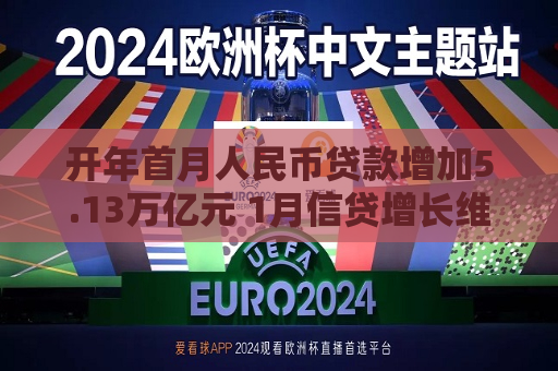 开年首月人民币贷款增加5.13万亿元 1月信贷增长维持高位 支持经济回升向好  第1张