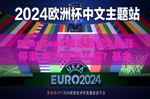 DeepSeek概念掀起A股涨停潮,概念股怎么买？基金经理选股思路曝光