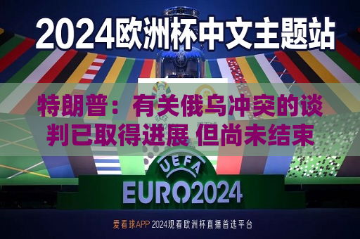 特朗普：有关俄乌冲突的谈判已取得进展 但尚未结束  第1张