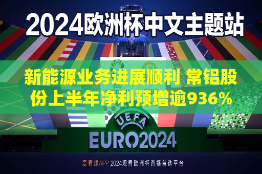 新能源业务进展顺利 常铝股份上半年净利预增逾936%  第1张