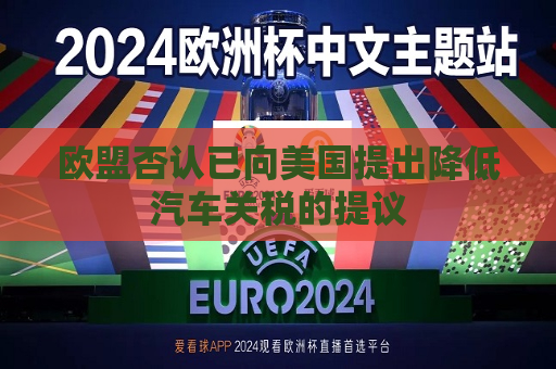 欧盟否认已向美国提出降低汽车关税的提议  第1张