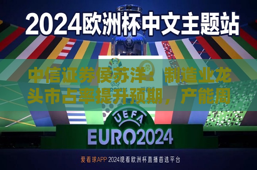 中信证券侯苏洋：制造业龙头市占率提升预期，产能周期去化过程中的优势及投资建议