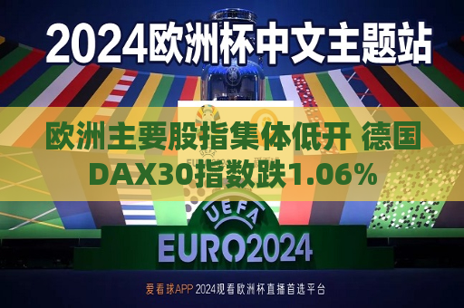 欧洲主要股指集体低开 德国DAX30指数跌1.06%  第1张