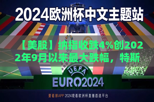 【美股】纳指收跌4%创2022年9月以来更大跌幅，特斯拉重挫15%距高点已腰斩  第1张