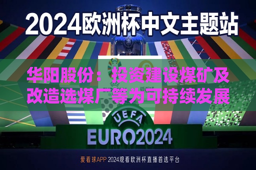 华阳股份：投资建设煤矿及改造选煤厂等为可持续发展做大量工作  第1张