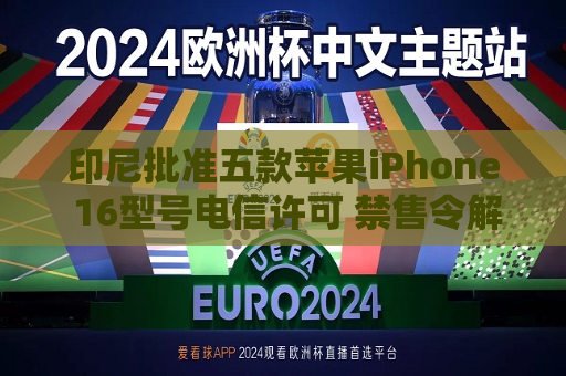 印尼批准五款苹果iPhone 16型号电信许可 禁售令解除迈出关键一步  第1张