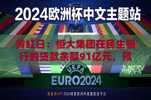 黄红日：恒大集团在民生银行的贷款余额91亿元，预计不会产生重大实质性影响  第1张