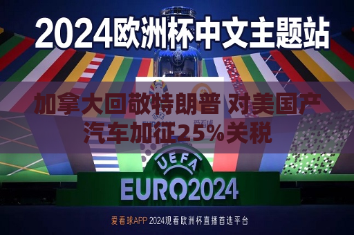 加拿大回敬特朗普 对美国产汽车加征25%关税  第1张