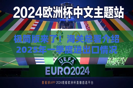 极简版来了！海关总署介绍2025年一季度进出口情况  第1张