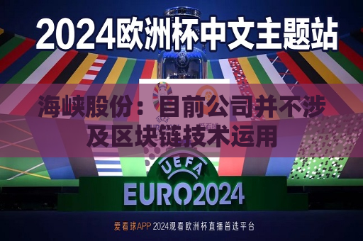 海峡股份：目前公司并不涉及区块链技术运用  第1张