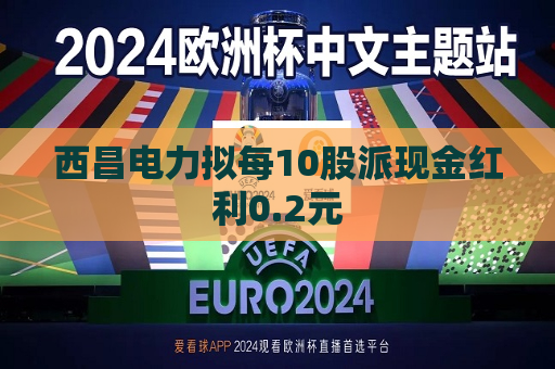 西昌电力拟每10股派现金红利0.2元  第1张