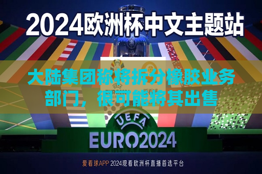 大陆集团称将拆分橡胶业务部门，很可能将其出售  第1张