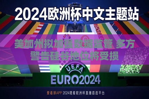 美加州拟加强数据监管 多方警告硅谷地位将受损  第1张