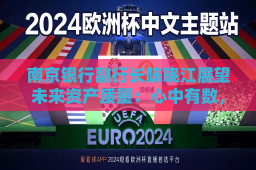 南京银行副行长陈晓江展望未来资产质量：心中有数，手中有量，脚下有力  第1张