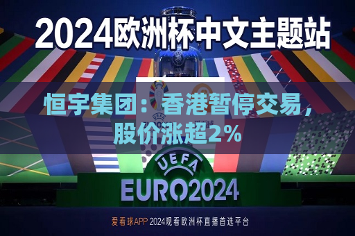 恒宇集团：香港暂停交易，股价涨超2%