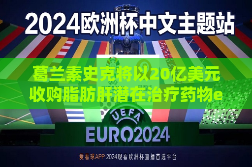 葛兰素史克将以20亿美元收购脂肪肝潜在治疗药物efimofermin  第1张