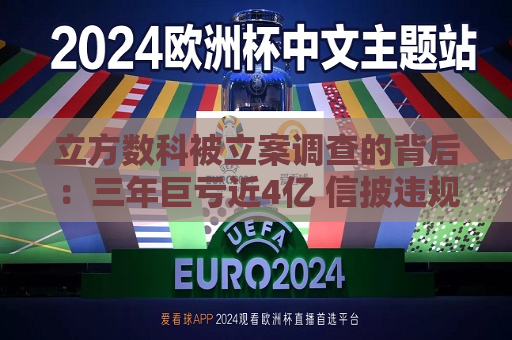 立方数科被立案调查的背后：三年巨亏近4亿 信披违规与内控失效引爆资本雷区