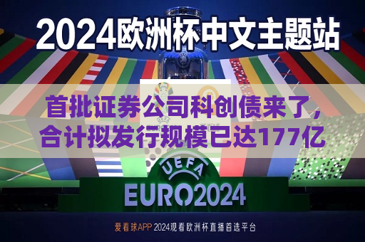 首批证券公司科创债来了，合计拟发行规模已达177亿元