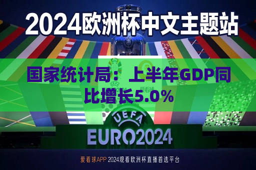 国家统计局：上半年GDP同比增长5.0%  第1张