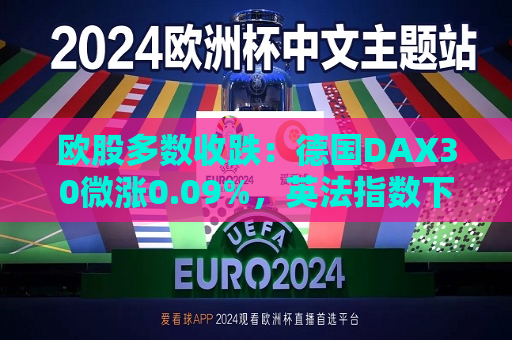 欧股多数收跌：德国DAX30微涨0.09%，英法指数下滑