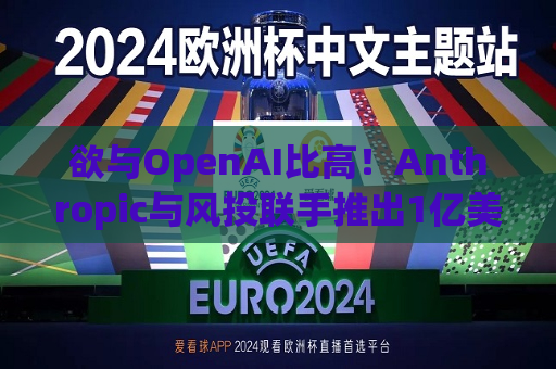 欲与OpenAI比高！Anthropic与风投联手推出1亿美元AI基金  第1张