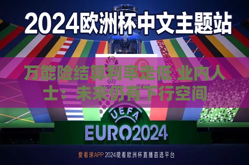 万能险结算利率走低 业内人士：未来仍有下行空间