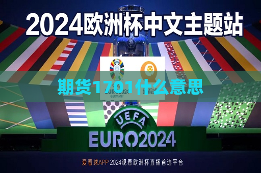 期货1701什么意思  第1张