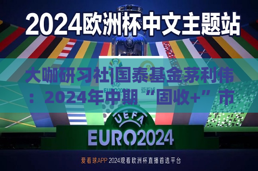 大咖研习社|国泰基金茅利伟：2024年中期“固收+”市场展望  第1张