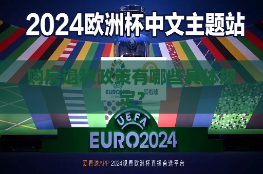 购房退税政策有哪些具体规定？