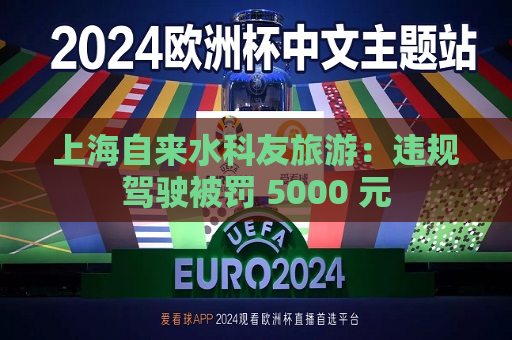 上海自来水科友旅游：违规驾驶被罚 5000 元  第1张