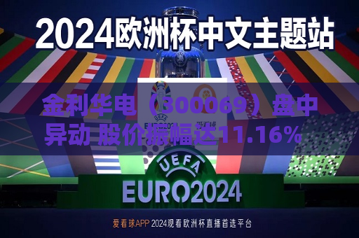 金利华电（300069）盘中异动 股价振幅达11.16%  上涨9.79%（08-22） 第1张