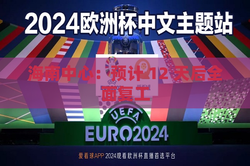 海南中心：预计 12 天后全面复工