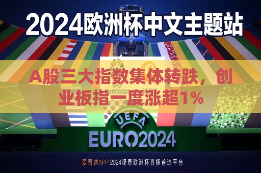 A股三大指数集体转跌，创业板指一度涨超1%  第1张