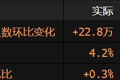美国非农就业增长超过预期 失业率小幅上升
