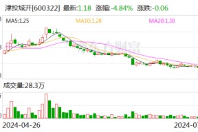 津投城开：控股股东拟累计以2000万元-4000万元增持股份