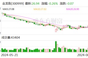 金龙鱼：上半年净利润同比增长13.57%