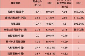 外资券商2024年业绩出炉！高盛领跑，多家净利翻倍