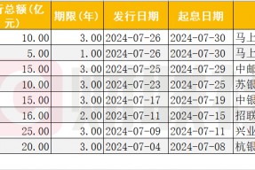 “不断档” 中邮消金、马上消金接力发行金融债 7月消金公司发行额创年内单月新高