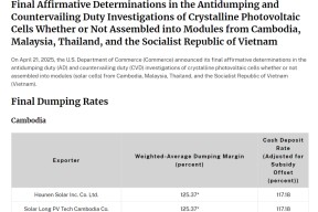 更高税率3403.96%！美国对光伏再下“狠手”