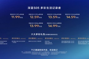 长安深蓝 S05 上市：纯电和增程双动力版本，售 11.99 万元起