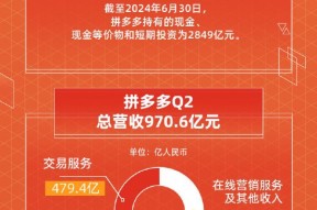 看图：拼多多第二季度营收970.6亿元 同比增长86%