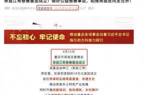 荣昌“卤鹅哥”成立慈善基金引关注，公开募捐备案信息待完善