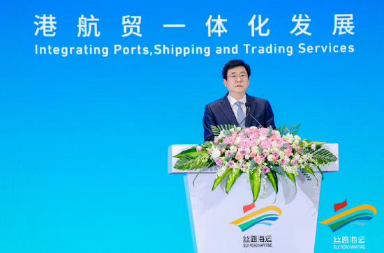 福建省省长赵龙：进一步壮大丝路海域联盟，优化国际海运 *** 布局  第1张