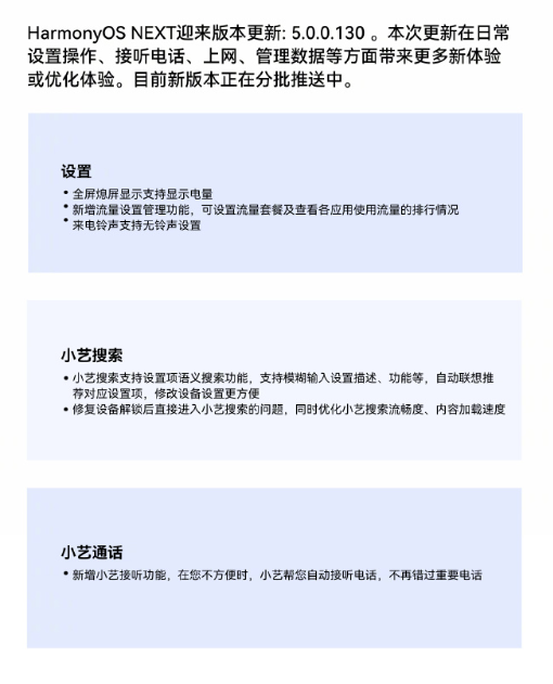 原生鸿蒙本周升级盘点：多领域突破 生态活力尽显  第2张