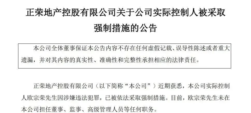 突发！千亿正荣集团被申请破产审查  第5张
