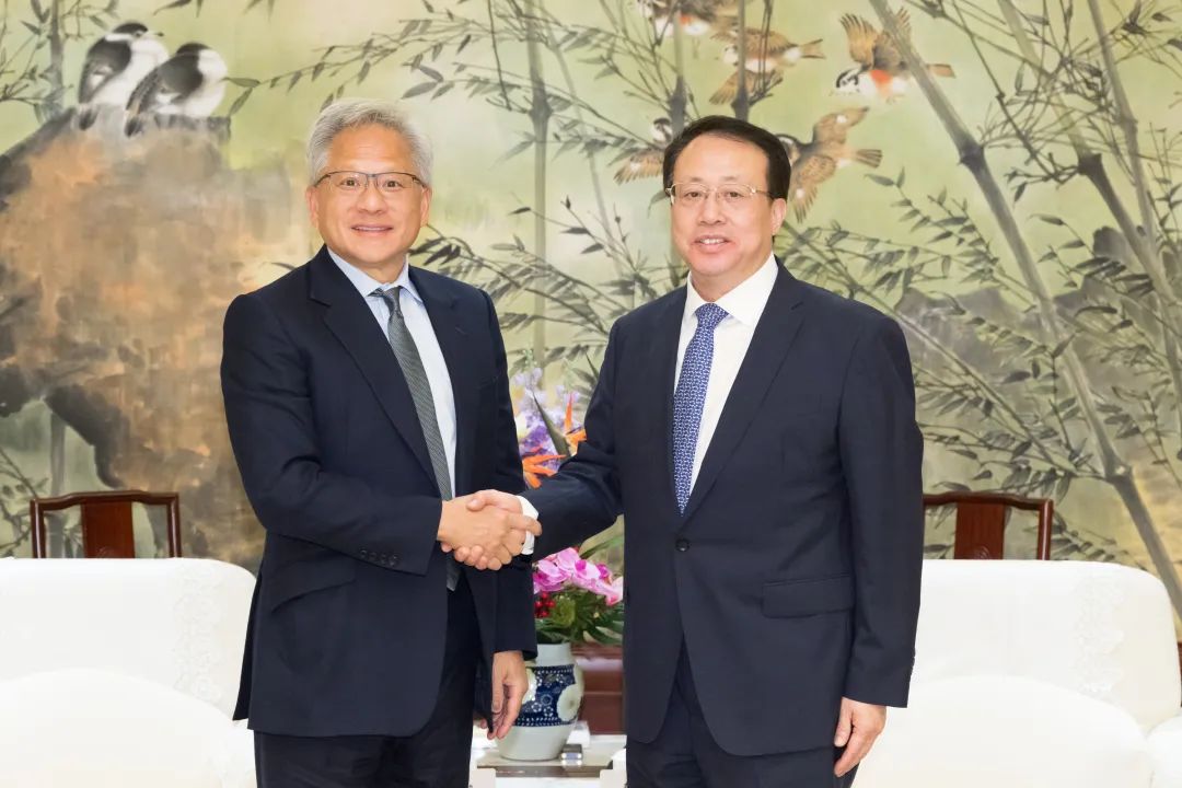 上海市市长龚正会见英伟达总裁兼首席执行官黄仁勋  第1张